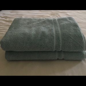 XXL green towels by Ralph Lauren